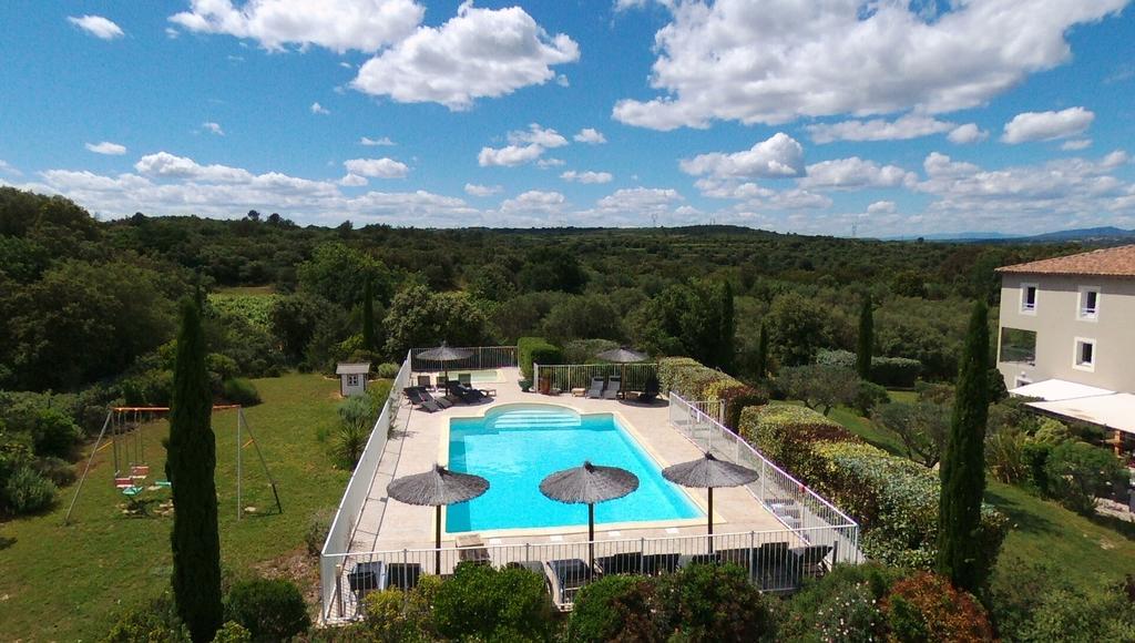 Hotel Restaurant Le Gardon - Pont Du Gard Collias Экстерьер фото